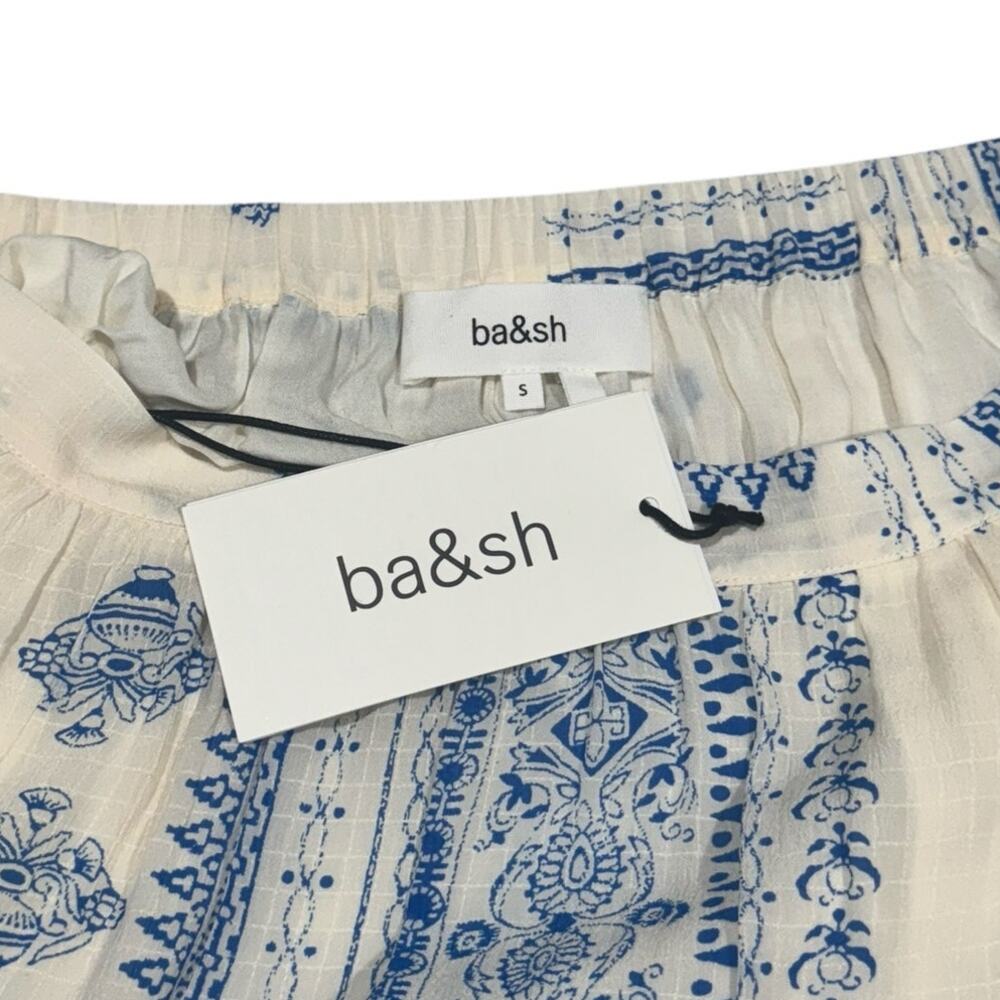 NWT! BA&SH Jupe Ionder Bandana Flowy Printed Midi Skirt - Size 1 / Small - Picture 9 of 10